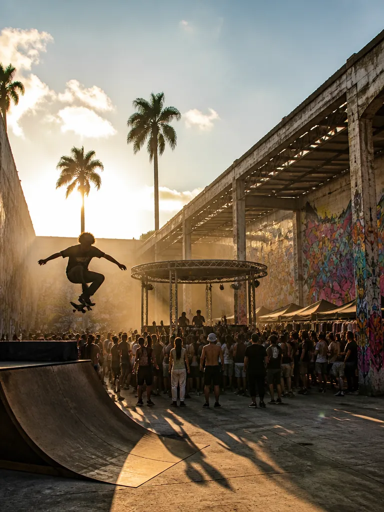 Andrew Music Club: skate rave de sábado en el RC Cola Plant