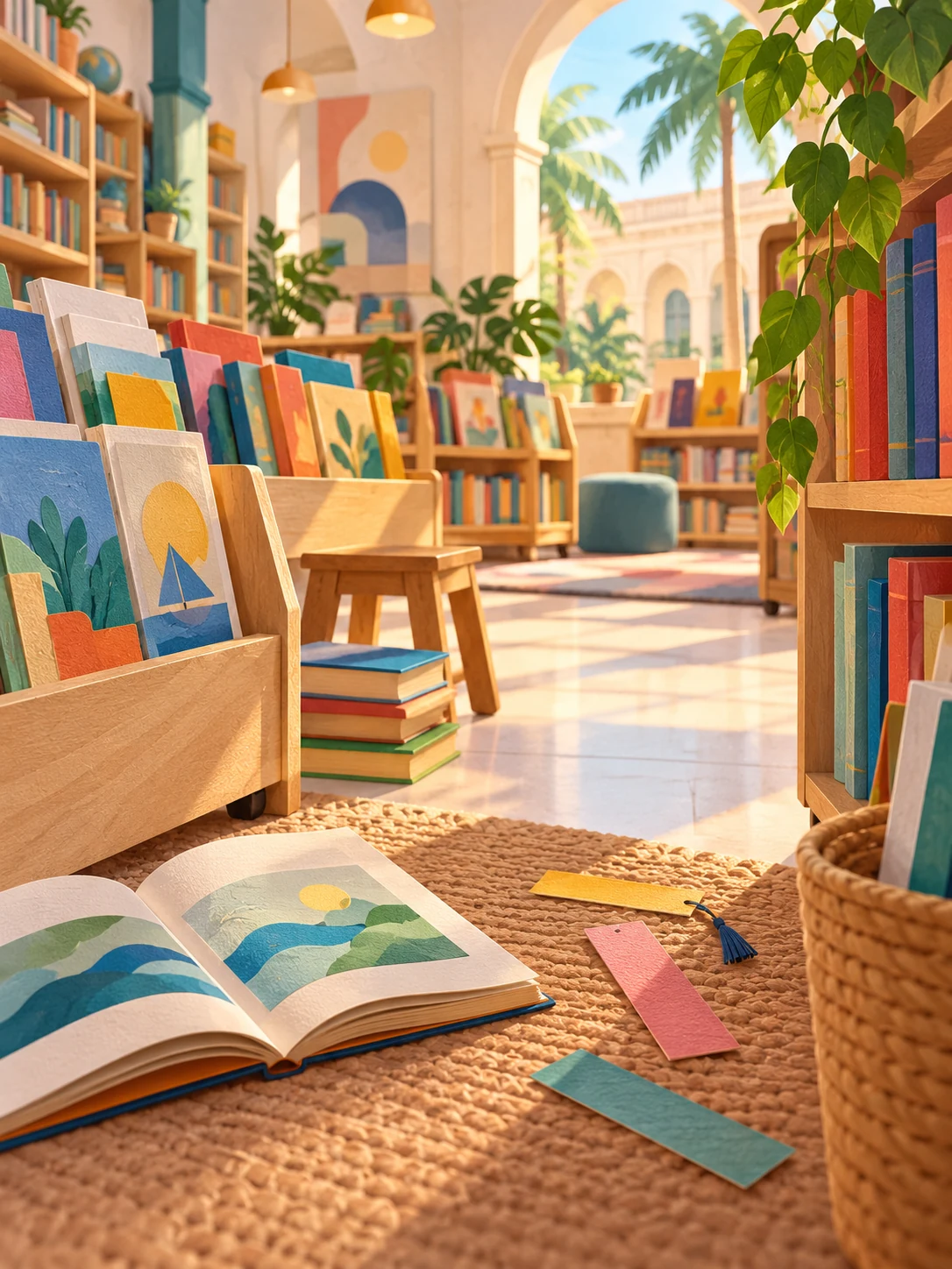 Ilustración editorial de ENTRELIBROS: jueves entre libros