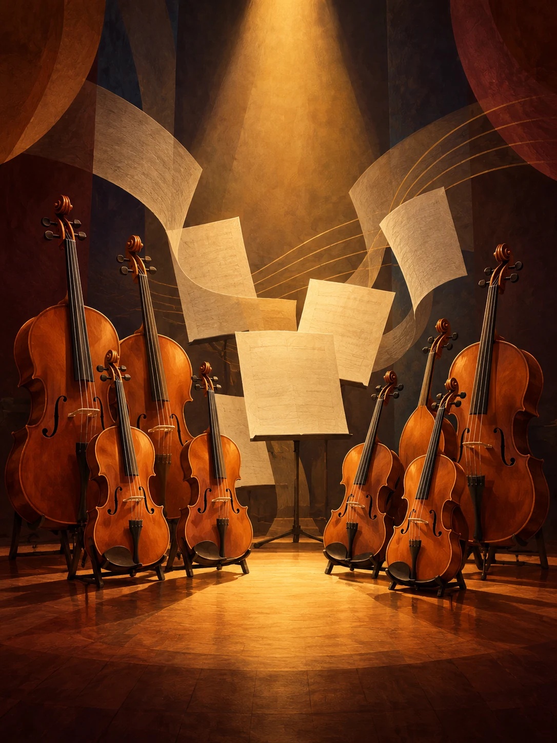 Ilustración editorial de FIU Music Festival: Amernet, Bach y Mendelssohn
