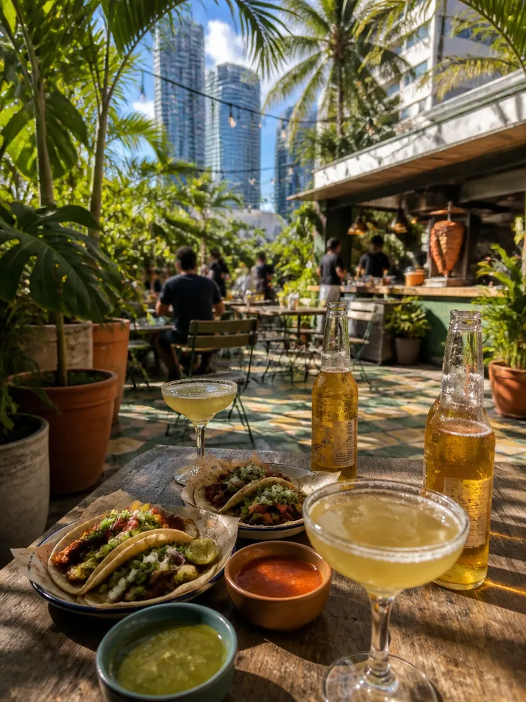Happy hour de Labor Day todo el día en Tacombi Brickell
