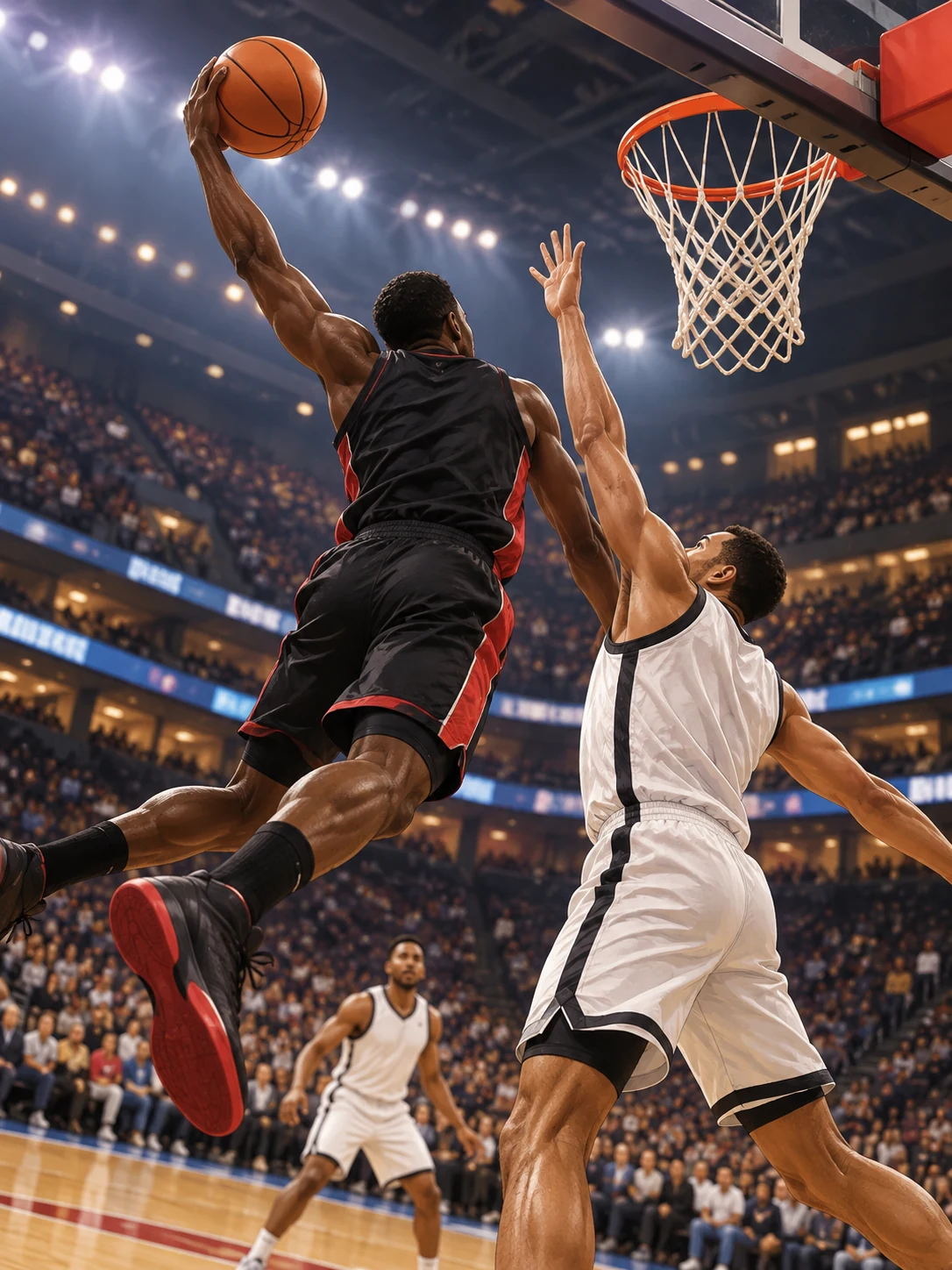 Ilustración editorial de Miami HEAT vs. Brooklyn Nets: pretemporada