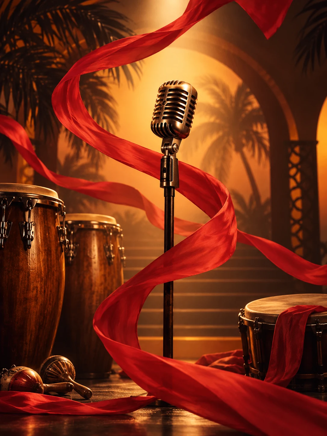 Ilustración editorial de ICONS: Latin Rhythms con Migguel Anggelo