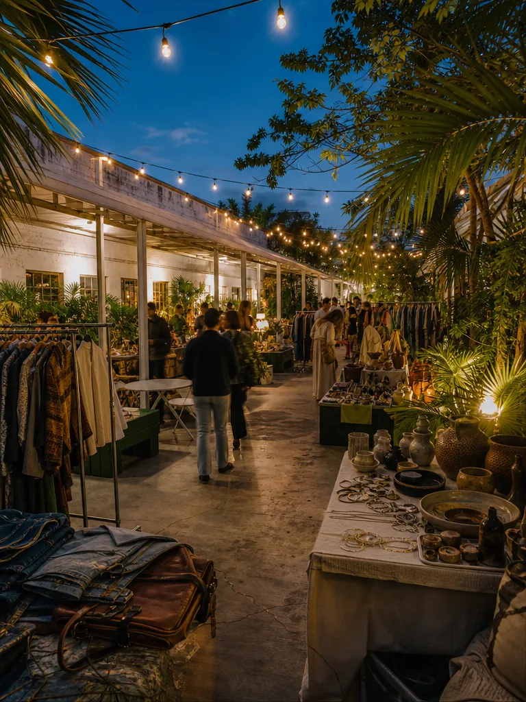 Magic City Flea: pop-up vintage nocturno en Jon & Vinny's