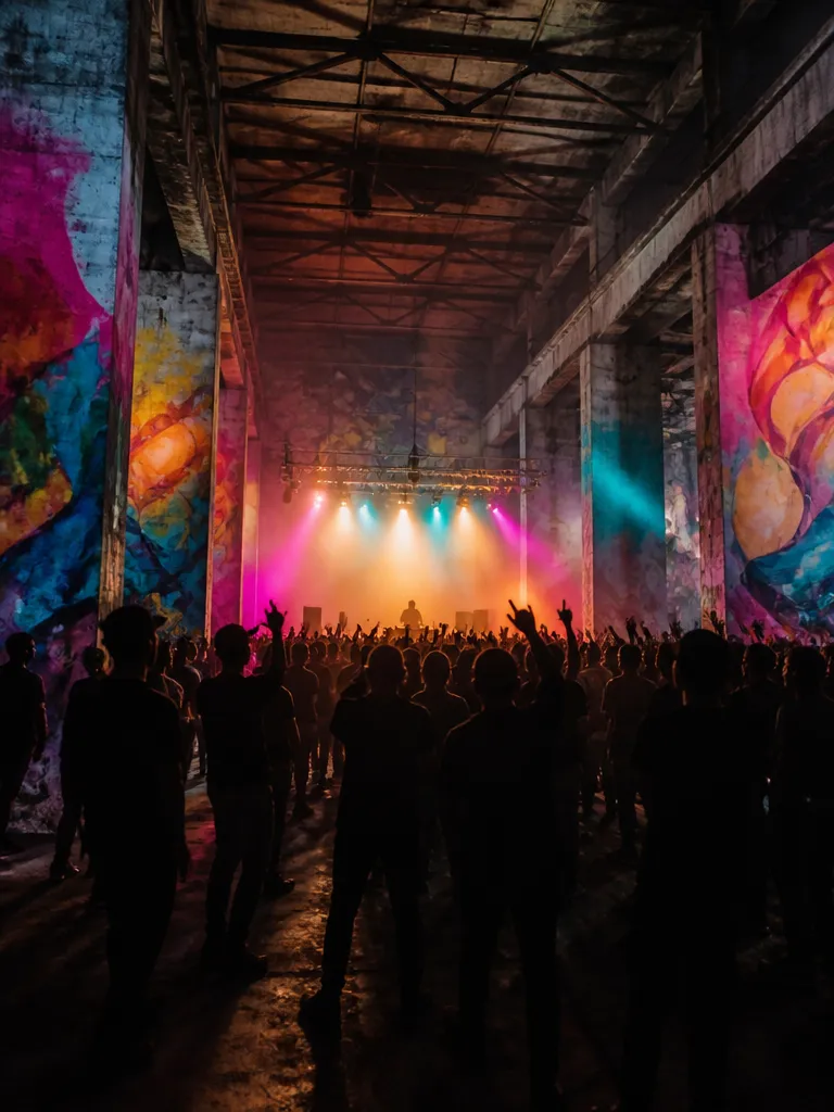 underscores en el Graffiti Warehouse del RC Cola Plant