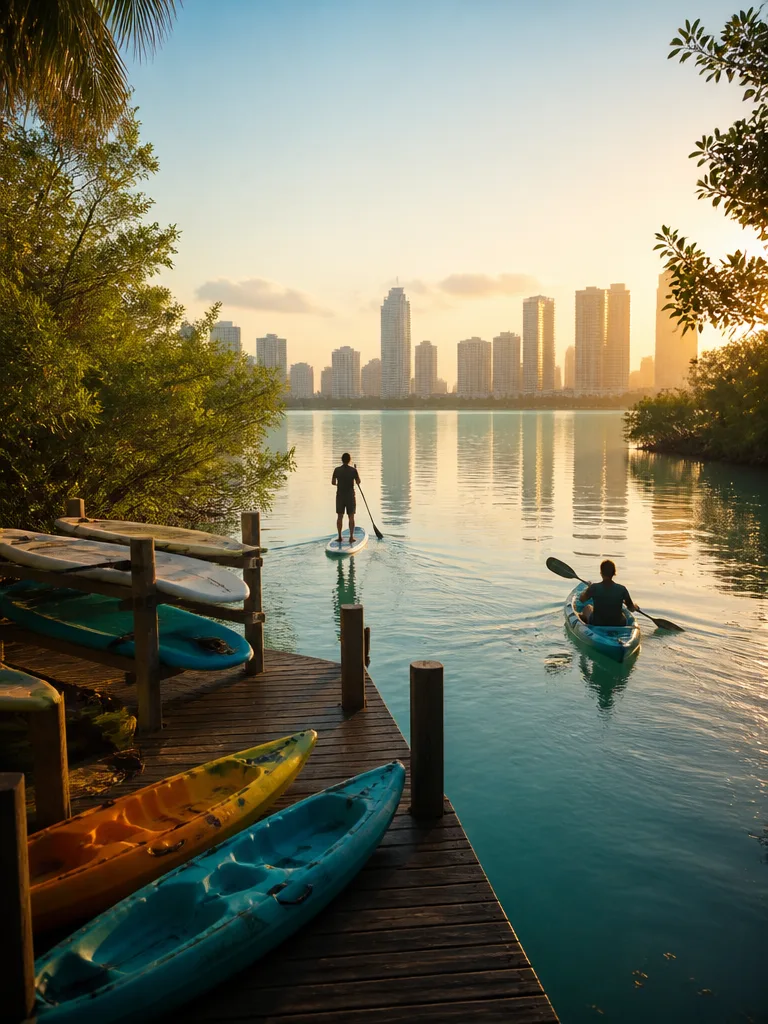 Kayak y paddleboard en Virginia Key